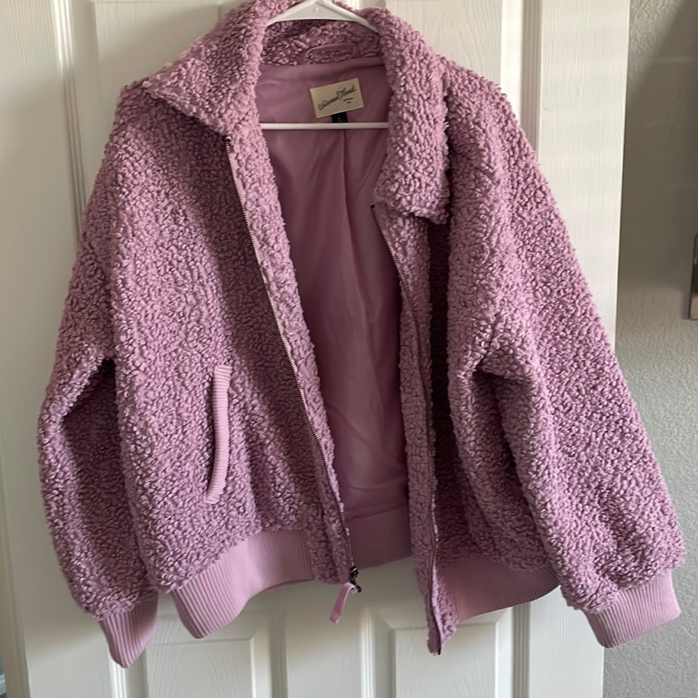 Universal thread lilac cozy jacket
